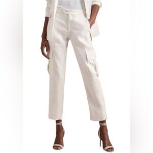 NWT Banana Republic Linen white Pants - Size 6
